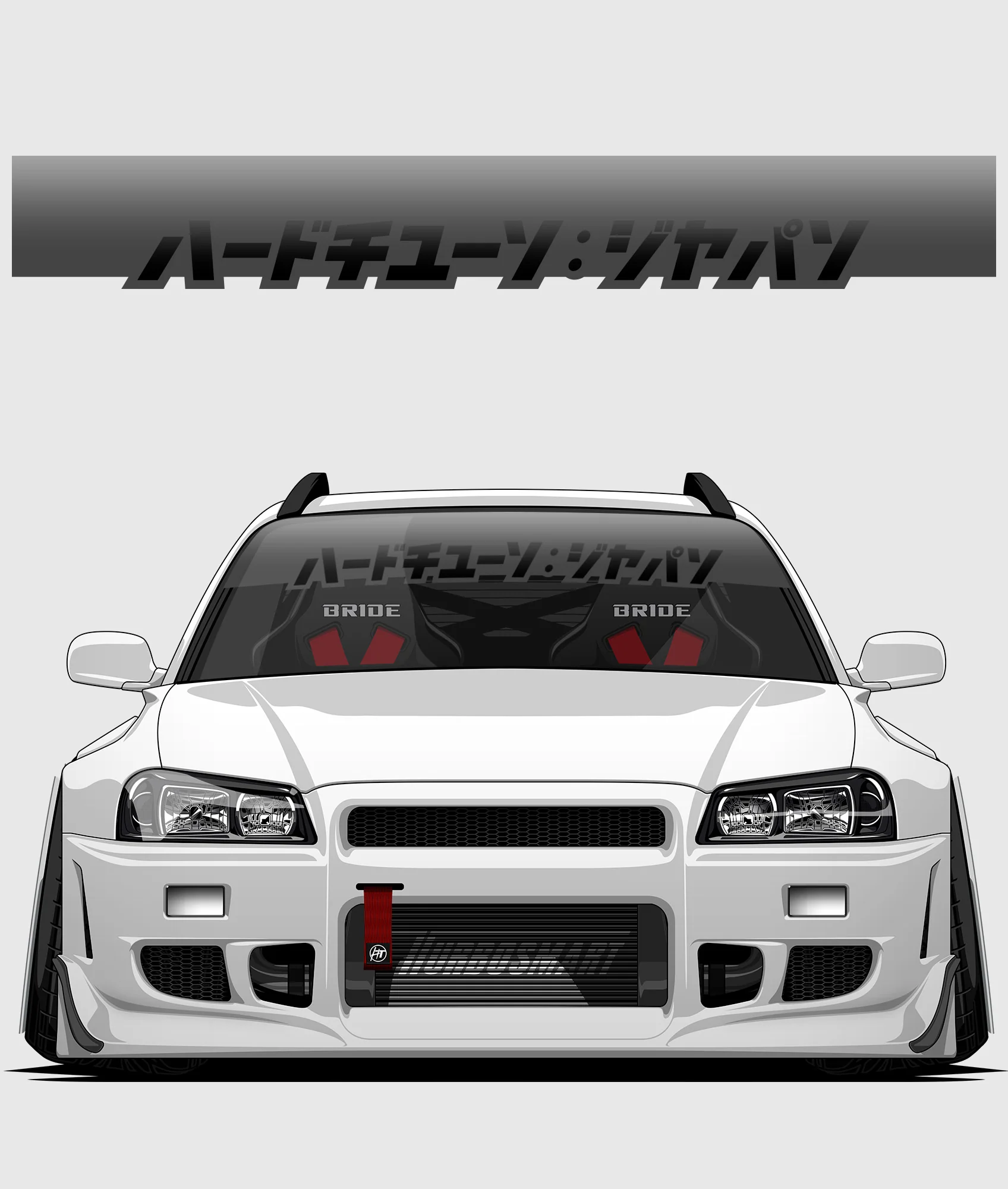 Hardtuned Kanji Window Banner - Solid - Image 14