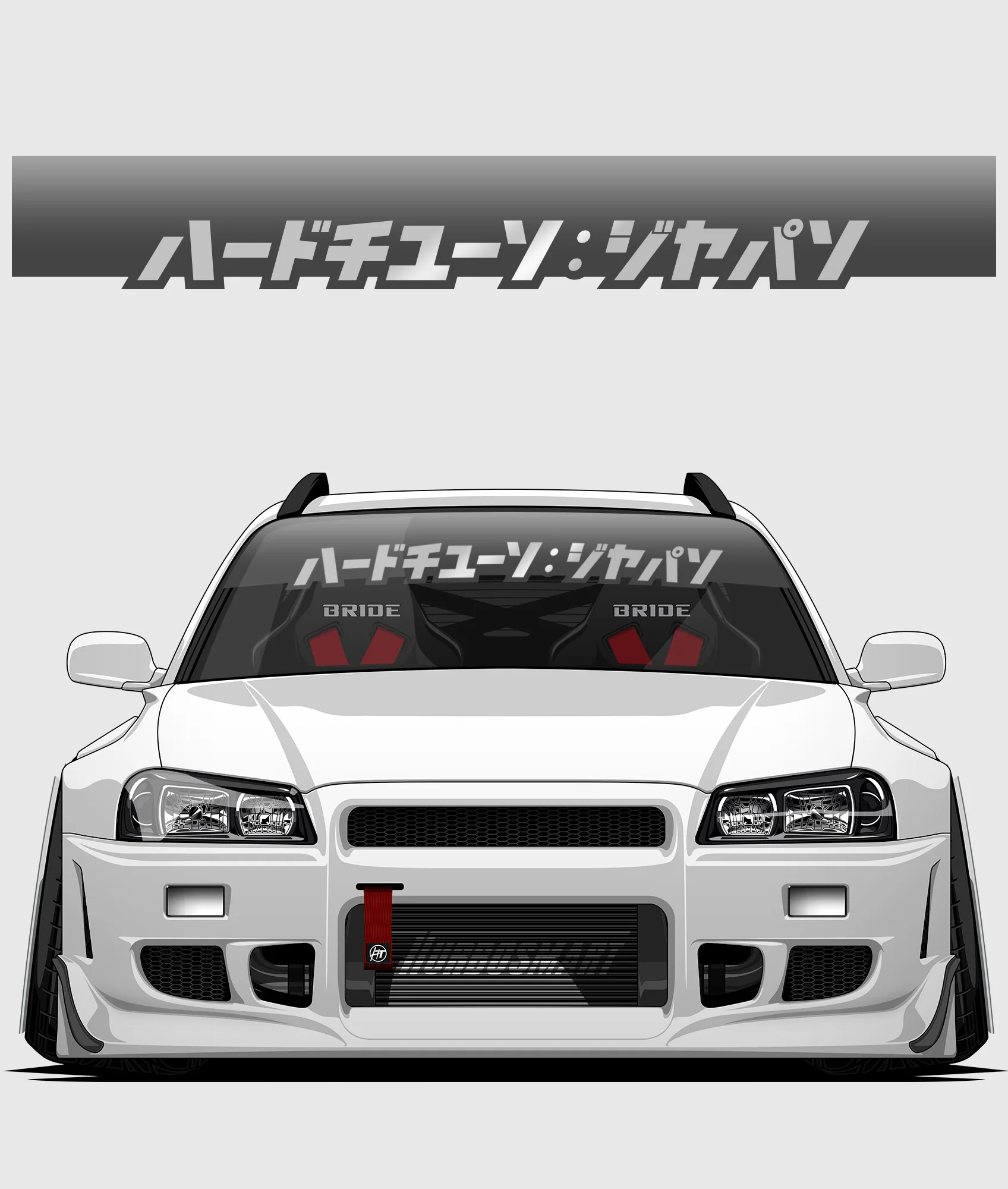 Hardtuned Kanji Window Banner - Solid - Image 42