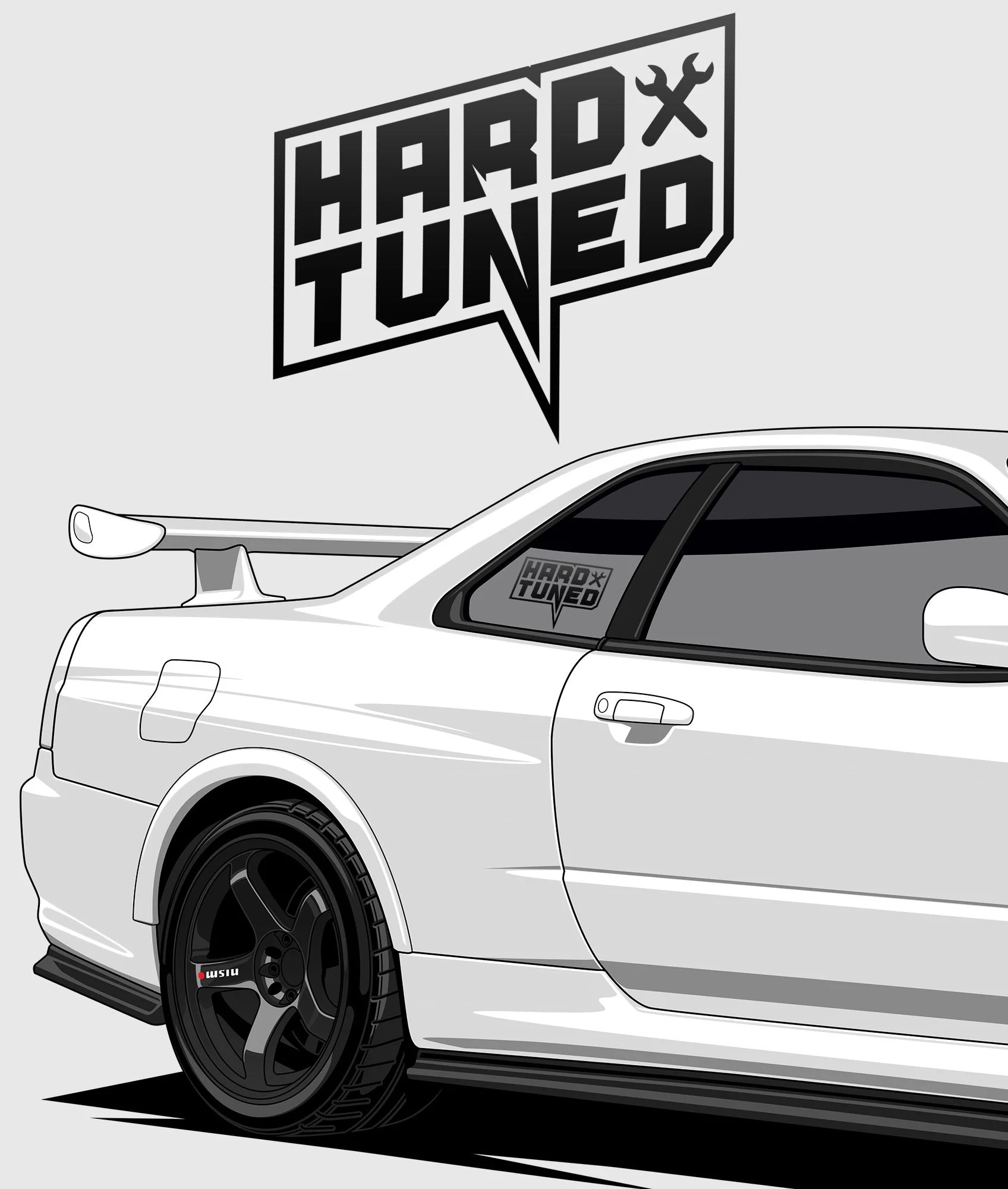 HardTuned Pitstop Vinyl Sticker - Image 5